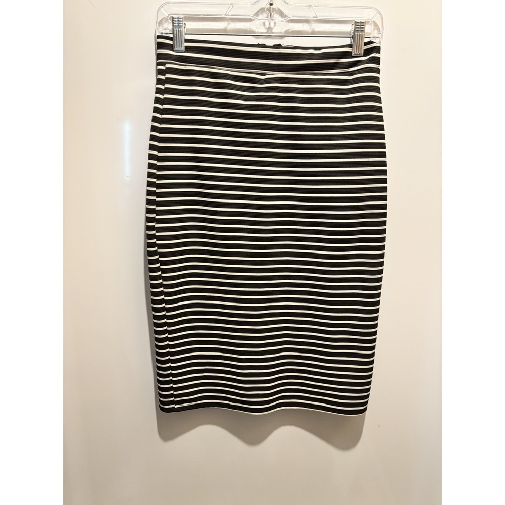 Myth‎ Brand Black & White Striped Skirt Women's Size Medium